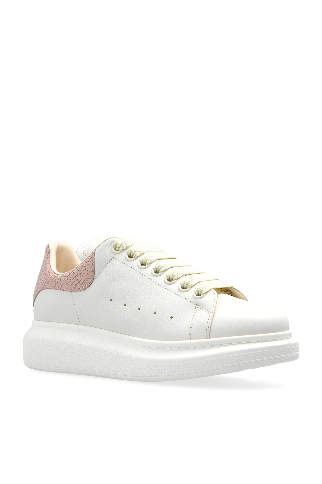 White Leather sneakers Alexander McQueen - Vitkac AS